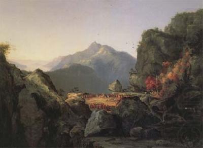 Thomas Cole Landscape Scene from china oil painting image